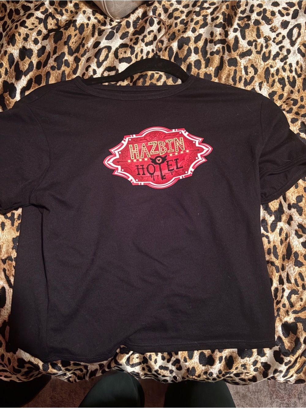 NWOT: Black Hazbin Hotel Tee